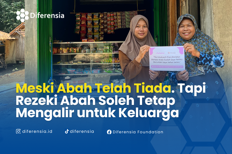 Meski Abah Telah Tiada. Tapi Rezeki Abah Soleh Tetap Mengalir untuk Keluarga